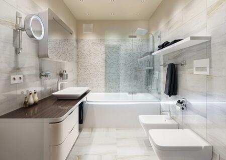 Дизайн проект ванной комнаты