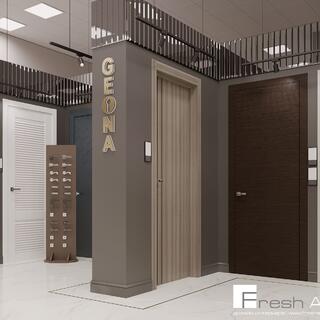 Дизайн проект магазина дверей Geona