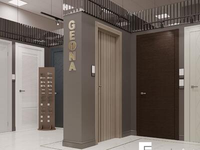 Дизайн проект салона дверей Geona