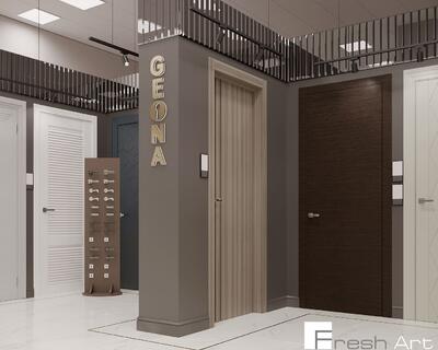 Дизайн проект салона дверей Geona