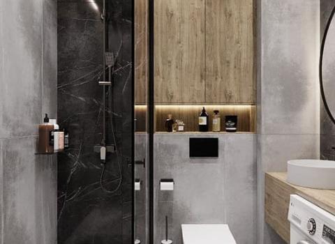 Дизайн проект ванной комнаты 1443.jpg | Fresh Art - дизайн студия