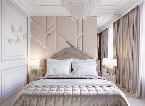 Дизайн проект спальни 1389.jpeg | Fresh Art - дизайн студия