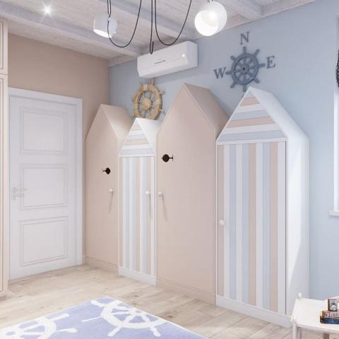 Дизайн детской комнаты в морском стиле 1740.jpeg | Fresh Art - дизайн студия
