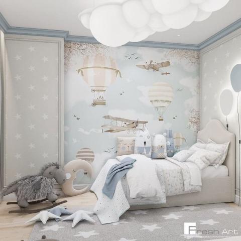 Дизайн интерьера детской комнаты для мальчика 1770.jpeg | Fresh Art - дизайн студия