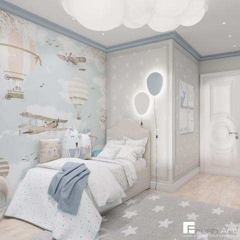 Дизайн интерьера детской комнаты для мальчика 1772.jpeg | Fresh Art - дизайн студия