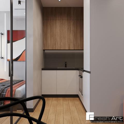 Дизайн проект интерьера квартиры в КМ Тауэр КМ Тауэр 3.jpg | Fresh Art - дизайн студия