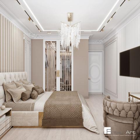 Дизайн проект квартиры в ЖК Роял Лендмарк Роял Лендмарк 18.jpg | Fresh Art - дизайн студия