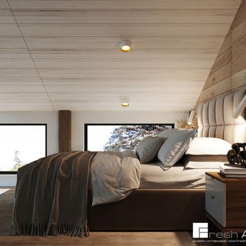 Дизайн проект дома Сканди на Горьковском море Дом Сканди на Горьковском море (23).jpg | Fresh Art - дизайн студия