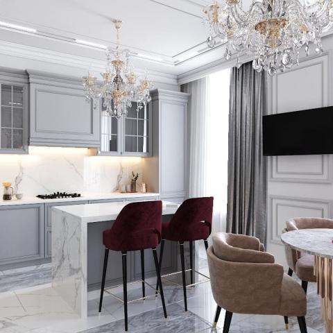 Проект квартиры 120 м2 в ЖК Премиум на ул. Провиантская  | Fresh Art Проект квартиры 120 м2 в ЖК Премиум на ул. Провиантская  | Fresh Art