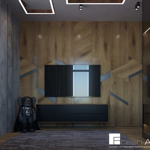 Квартира для молодого человека в ЖК Шаляпин Кабинет 1-3.jpg | Fresh Art - дизайн студия